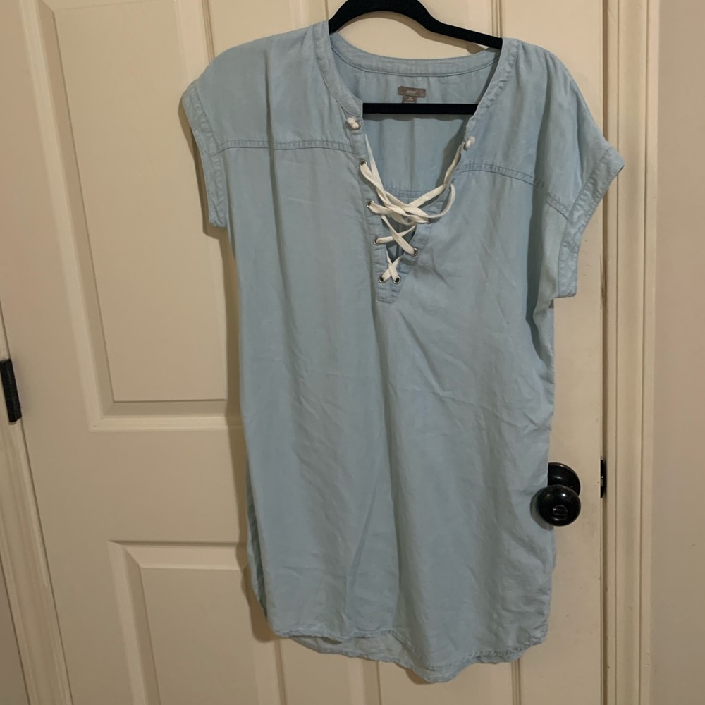 Casual light blue Dress